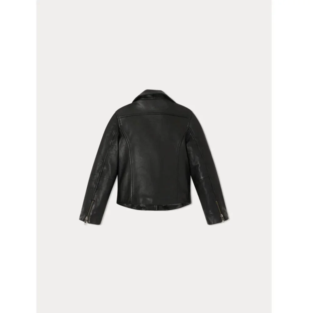 NWT Bonpoint Temple Sheepskin Leather Jacket in Size‎ 6